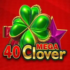 Logo of 40 Mega Clover from Amusnet Interactive at MoeMoe Casino