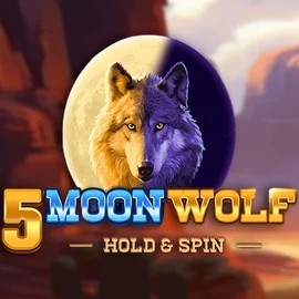 Logo of 5 Moon Wolf from Apparat Gaming at MoeMoe Casino