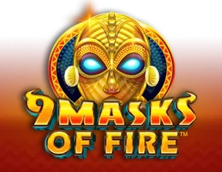 9 Masks of Fire logo by Gameburger Studios at MoeMoe Casino9 Masks of Fire