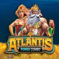 Atlantis Power Combo logo by Infinity Dragon Studios at MoeMoe CasinoAtlantis Power Combo