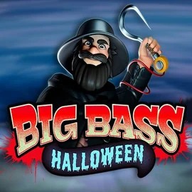 Big Bass Halloween logo by Pragmatic Play at MoeMoe CasinoBig Bass Halloween