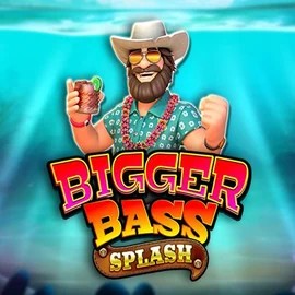Bigger Bass Splash logo by Pragmatic Play MoeMoe Casino