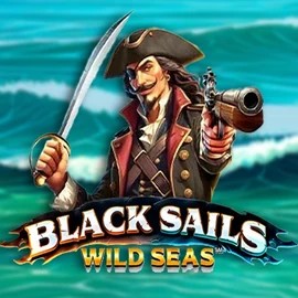 Logo of Black Sails Wild Seas from Infinity Dragon Studios at MoeMoe Casino