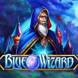 Blue Wizard logo by Quickspin at MoeMoe CasinoBlue Wizard