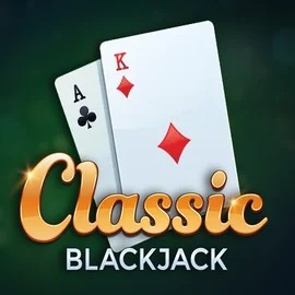 Classic Blackjack by Red Tiger Gaming, showcased at moemoe.eu.com – game logo