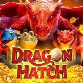 Logo of Dragon Hatch from PG Soft at MoeMoe Casino