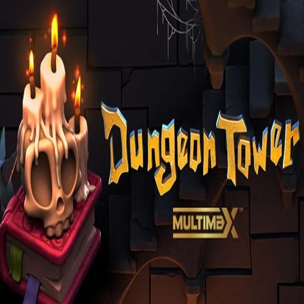 Dungeon Tower slot logo by Peter & Sons at MoeMoe CasinoDungeon Tower