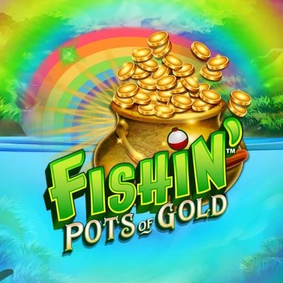 Logo of Fishin Pots Of Gold from Gameburger Studios at MoeMoe Casino