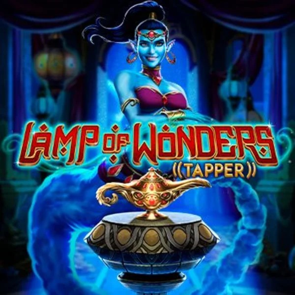 Lamp Of Wonders Tapper online game logo by Greentube on moemoe.eu.com