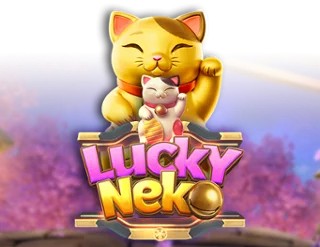 Lucky Neko slot logo by PG Soft at MoeMoe CasinoLucky Neko