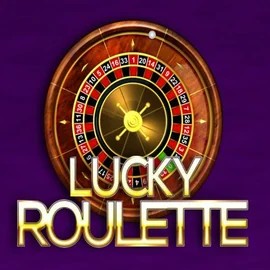 Lucky Roulette slot logo by Belatra Games at MoeMoe CasinoLucky Roulette