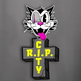 RIP City slot logo by Hacksaw Gaming at MoeMoe CasinoRIP City
