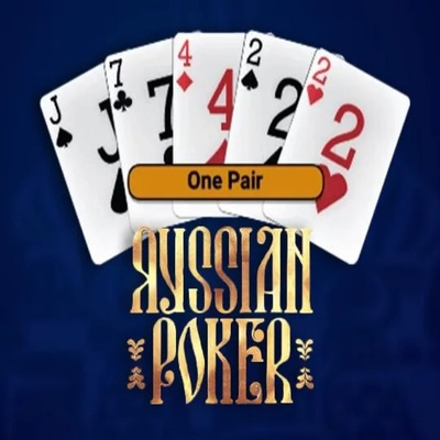 Logo of Russian Poker from OneTouch Games at MoeMoe Casino