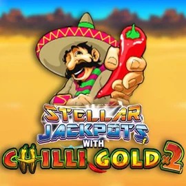 Stellar Jackpots with Chilli Gold x2 slot logo by Lightning Box Game at MoeMoe CasinoStellar Jackpots with Chilli Gold x2