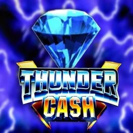 Thunder Cash slot logo by Novomatic at MoeMoe CasinoThunder Cash