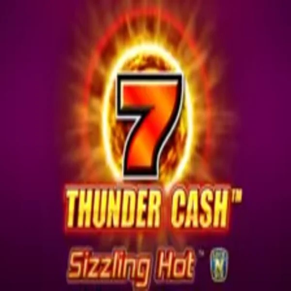 Thunder Cash Sizzling Hot logo by Novomatic at MoeMoe Casino